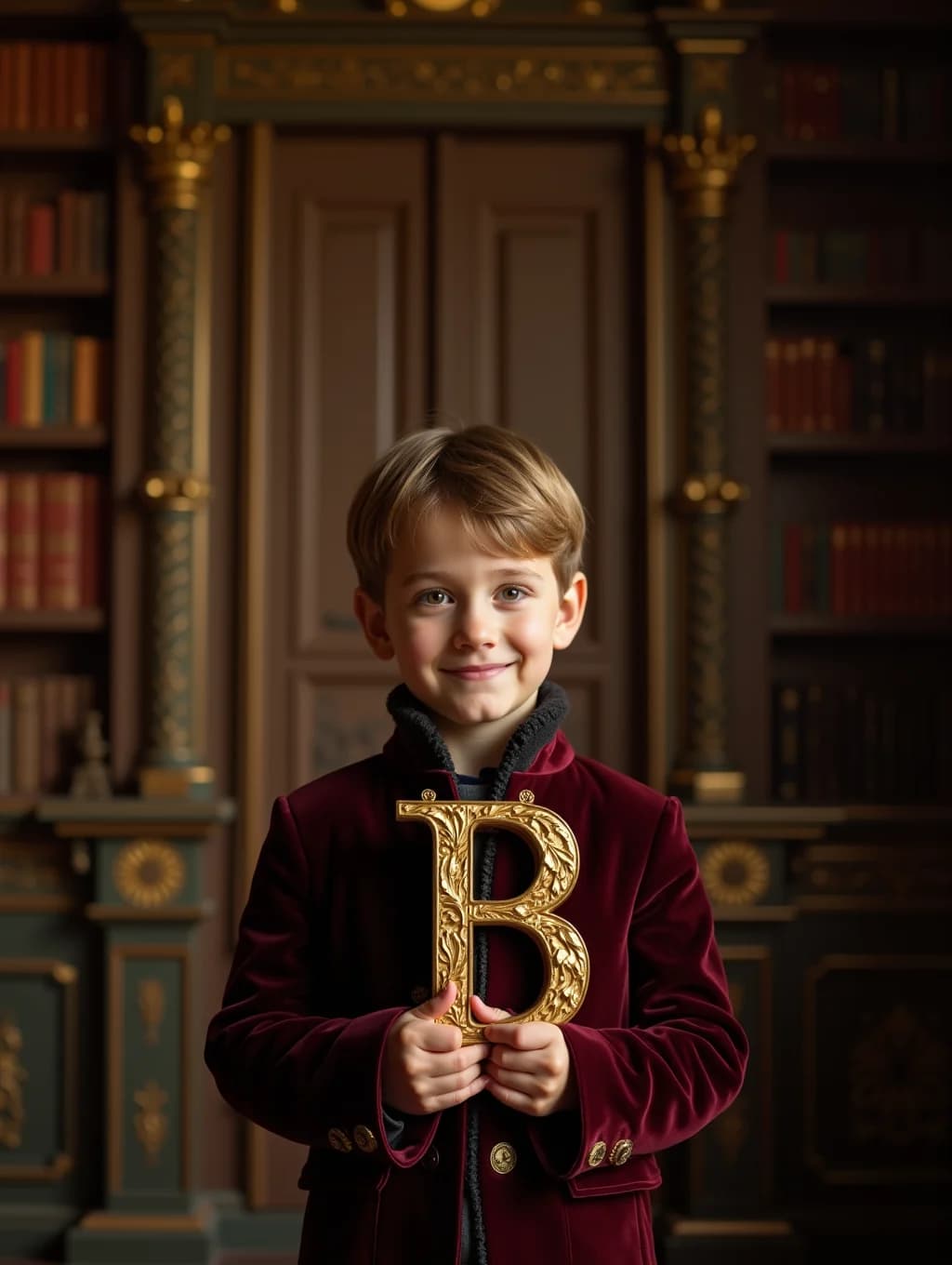 A page from the book: the child and the fairy-tale character