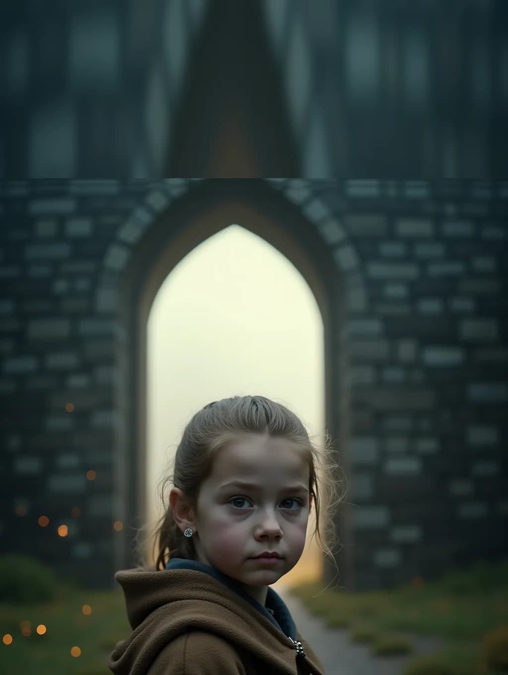 A page from the book: the child and the fairy-tale character