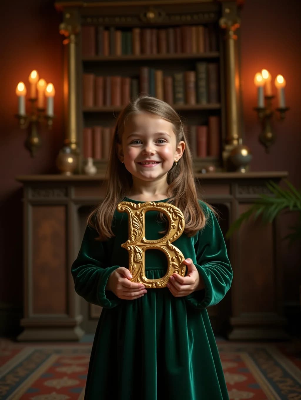 A page from the book: the child and the fairy-tale character